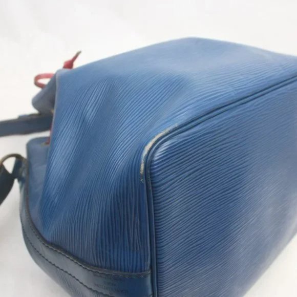 Louis Vuitton shoulder Bag Noe Blue epi - Picture 3 of 9